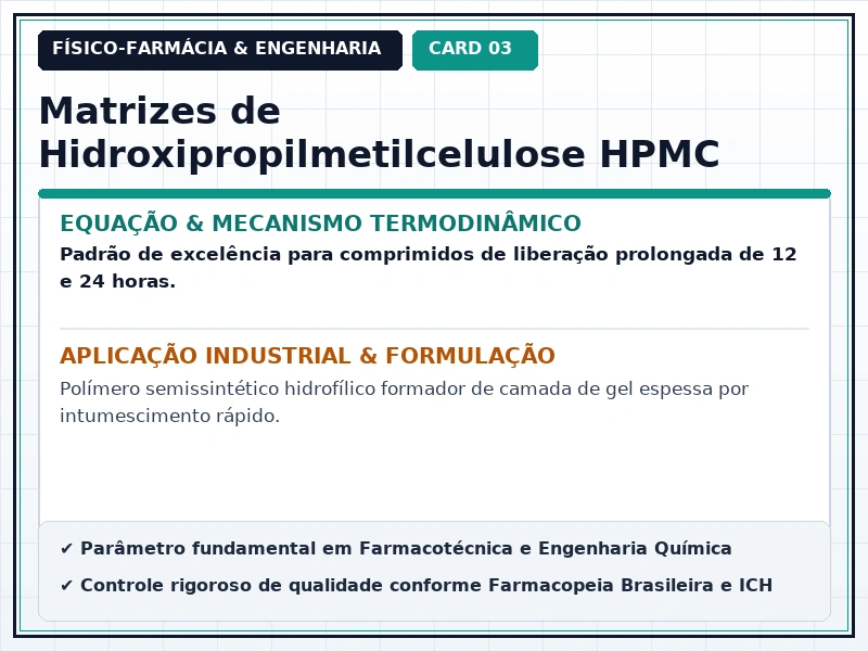 Cartão Técnico 3 - Polímeros e Hidrogéis em Farmácia