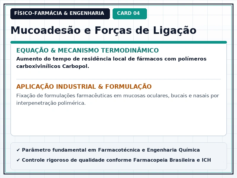 Cartão Técnico 4 - Polímeros e Hidrogéis em Farmácia