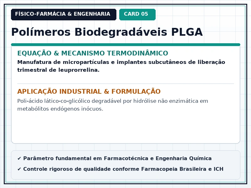 Cartão Técnico 5 - Polímeros e Hidrogéis em Farmácia