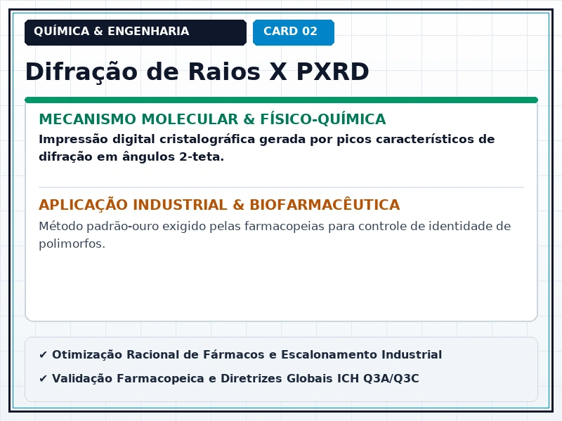 Cartão Técnico 2 - Cristalografia e Polimorfismo Farmacêutico