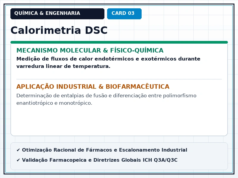 Cartão Técnico 3 - Cristalografia e Polimorfismo Farmacêutico