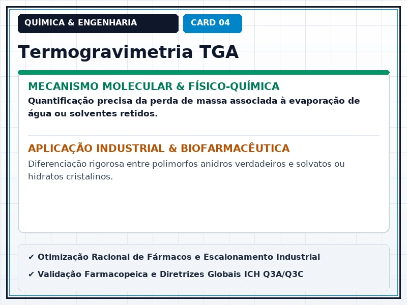 Cartão Técnico 4 - Cristalografia e Polimorfismo Farmacêutico