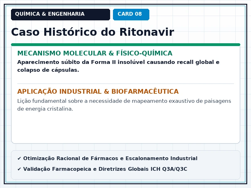 Cartão Técnico 8 - Cristalografia e Polimorfismo Farmacêutico