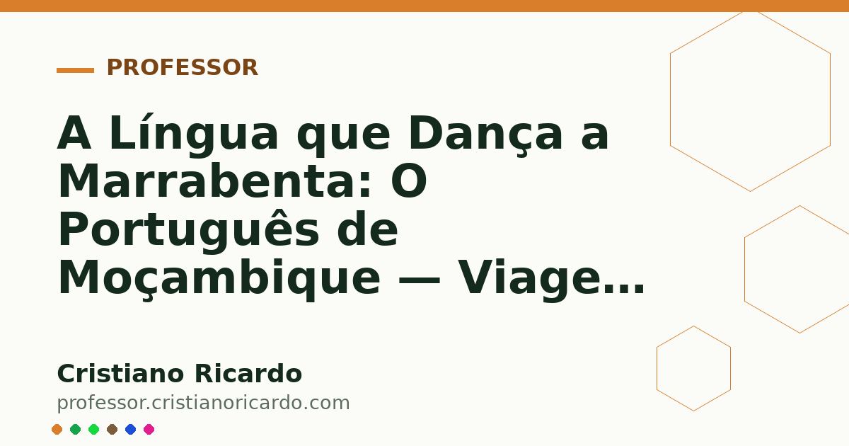 Card OG automático: A Língua que Dança a Marrabenta: O Português de Moçambique — Viagem Lusófona (2008)