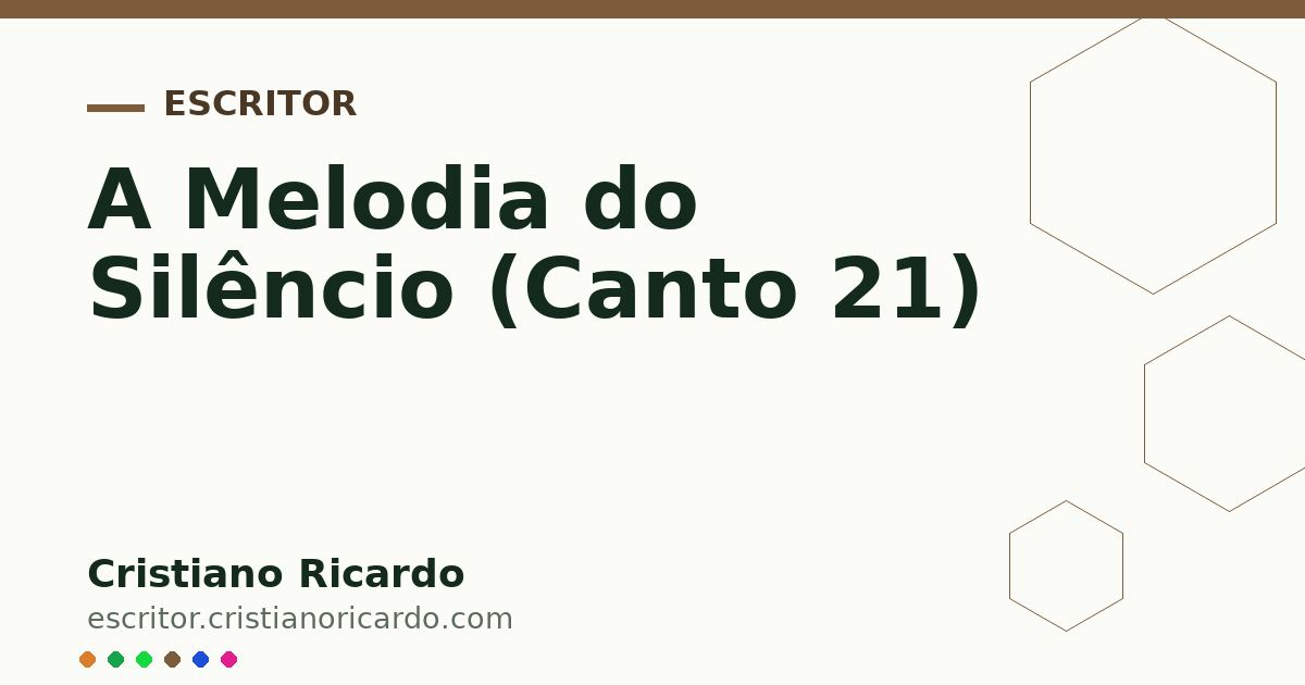 Card OG automático: A Melodia do Silêncio (Canto 21)