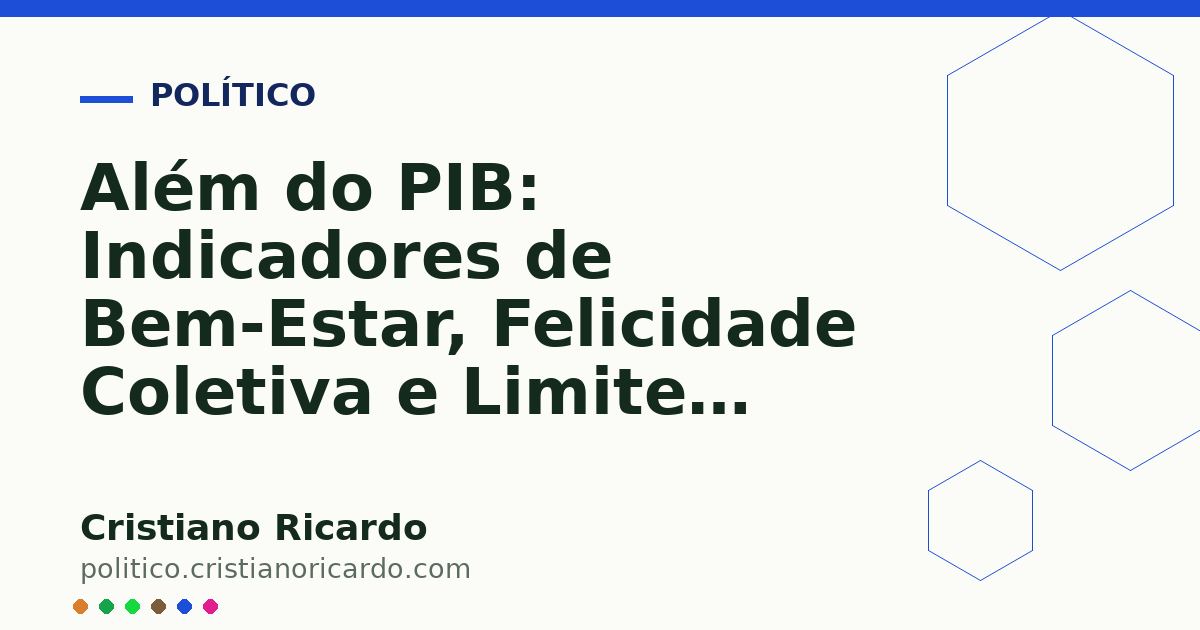 Card OG automático: Além do PIB: Indicadores de Bem-Estar, Felicidade Coletiva e Limites Planetários (Edição 2017)