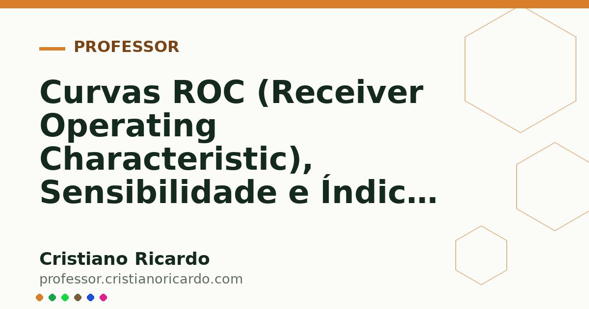 Card OG automático: Curvas ROC (Receiver Operating Characteristic), Sensibilidade e Índice de Youden (Tratado de Bioestatística Clínica 2024)