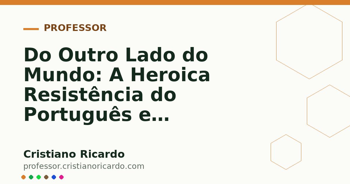 Card OG automático: Do Outro Lado do Mundo: A Heroica Resistência do Português em Timor-Leste — A Força das Palavras (2009)