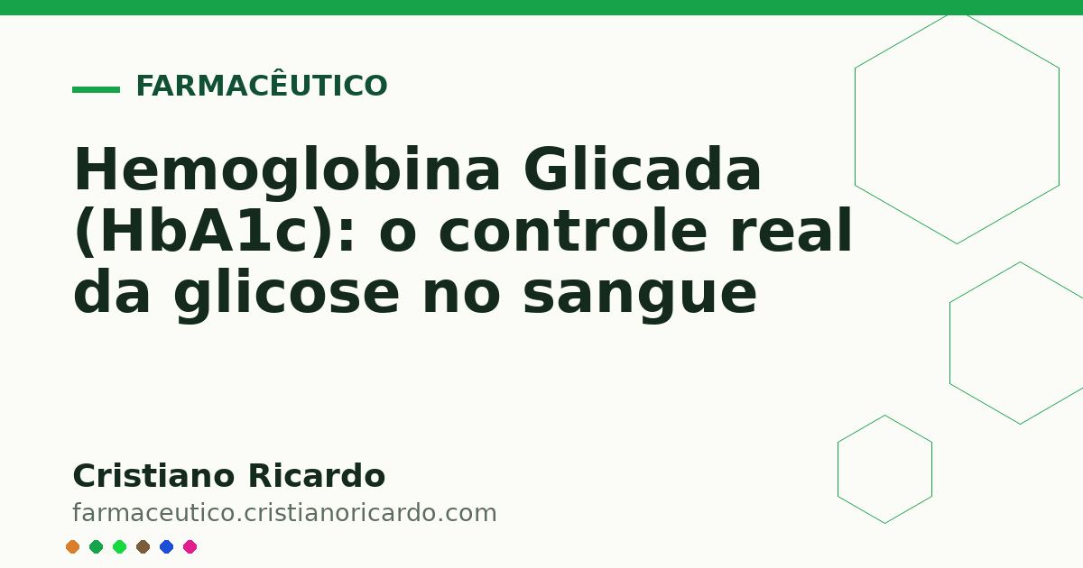 Card OG automático: Hemoglobina Glicada (HbA1c): o controle real da glicose no sangue