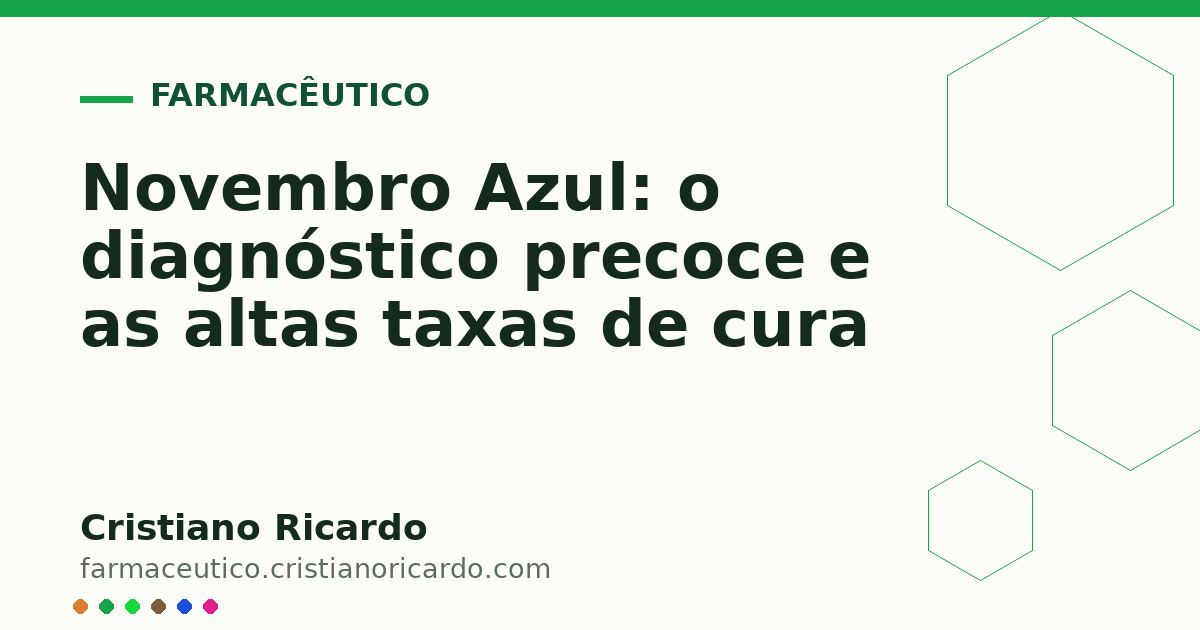 Card OG automático: Novembro Azul: o diagnóstico precoce e as altas taxas de cura