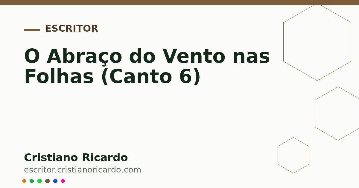 Card OG automático: O Abraço do Vento nas Folhas (Canto 6)