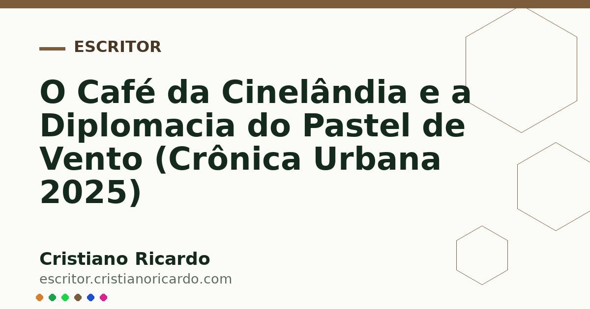 Card OG automático: O Café da Cinelândia e a Diplomacia do Pastel de Vento (Crônica Urbana 2025)