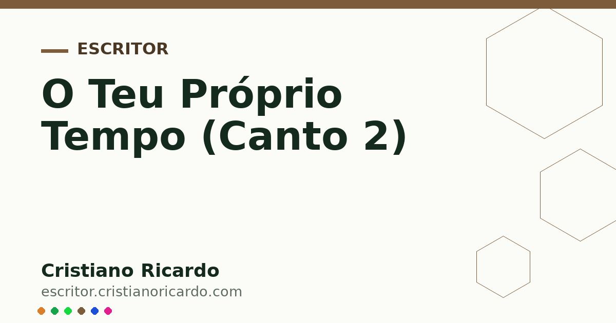 Card OG automático: O Teu Próprio Tempo (Canto 2)