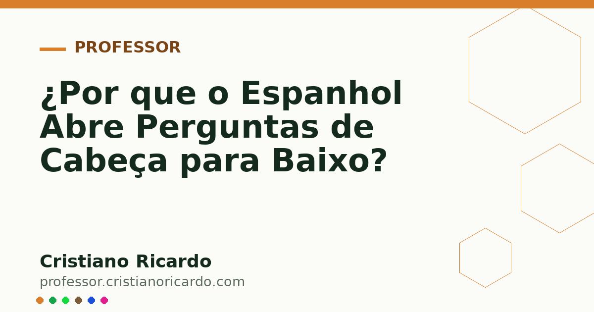 Card OG automático: ¿Por que o Espanhol Abre Perguntas de Cabeça para Baixo?